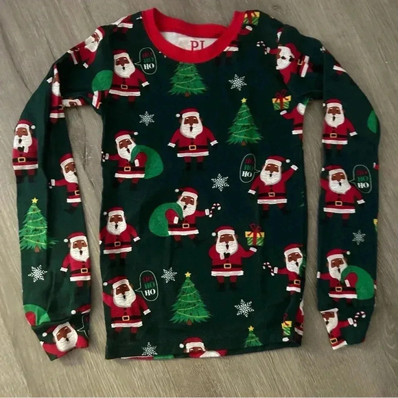 Kids The Children’s Place PJ Place Christmas Pajamas Size 6/7 - Picture 2 of 5